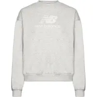 New Balance Sport Essentials French Terry Logo Sweatshirt Blanc XS Femme