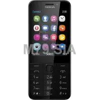 Nokia 230 DS (2.80", 2 Mpx), Téléphone portable à touches, Noir