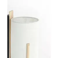 Light & Living Lampe murale à design danois Litto naturel avec du lin