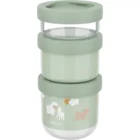 Mepal Snackbox Stapelbar Mio 3-Teilig - Little Farm