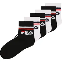 FILA Chaussettes rouge / noir / blanc