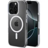 Mobiparts Hardcover Apple iPhone 16 Pro Clear (Magsafe Compatible) (Apple iPhone 16 Pro), Coque pour téléphone portable, Transparent