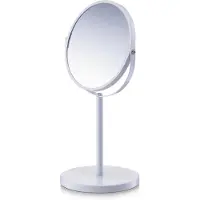 Zeller Miroir de maquillage, grossissement x3,
