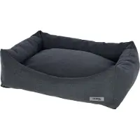 Kerbl Kuschelbett Platin Ortho (Farbe grau, 65 x 55 x 20 cm, waschbar) 80477