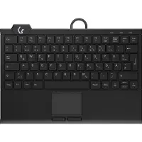 Keysonic KSK-5210ELU (DE) - Filaire - USB - Clavier à membrane - QWERTZ - LED - Noir