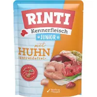 Rinti Kennerfleisch Junior Chicken Kurczak saszetka 6x400 g