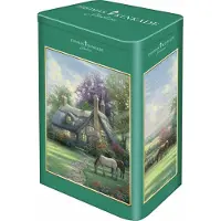 Schmidt 59692 Thomas Kinkade Puzzle 500 pièces A Perfect Summer Day dans une boîte nostalgique