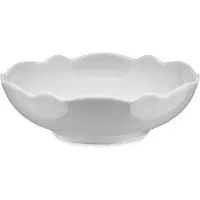 Alessi Petits plats habillés, Saladier + bol, Blanc