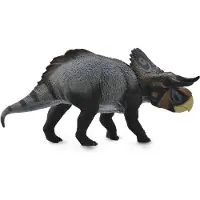 Collecta Figurine de dinosaure Nasutoceratops peinte à la main L