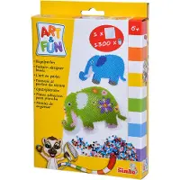 Simba Art & Fun Strijkkralen Dieren Set
