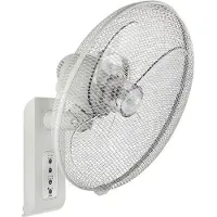 CasaFan Ventilateur mural Greyhound WV 45 FB LG (Ø) 44 cm Couleur des pales : semi-transparent Couleur du boîtier : gris clair (304522)