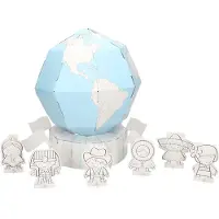 Wins Holland Gagnez Holland Color et créez votre propre globe terrestre