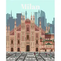 Ravensburger Puzzle Peinture au Numéro - CréArt - Milan