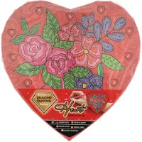 Creative Craft Group Diamond painting heart canvas