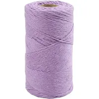 Creativ Company Cordon de macramé violet, 198m