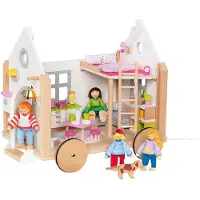 Goki Maison de poupée en bois Goki Tiny House Hygge