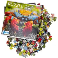 Tactic Crabe coloré Legpuzzel, 200e.