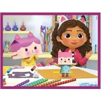 Clementoni Block Puzzle Gabby's Doll's House, 12pcs.