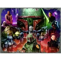 Ravensburger Puzzle 12000427 - Boba Fett : Bounty Hunter - 1500 pièces Puzzle Star Wars pour adultes et enfants à partir de 14 ans