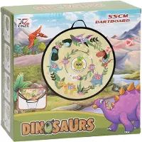 Nobrand Jeu de fléchettes auto-agrippantes Le monde des dinosaures