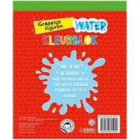 Rebo Bloc de couleur aquarelle Personnages amusants