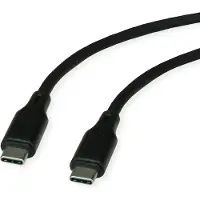 Roline USB 2.0 Kabel, Typ C-C, ST/ST (1 m, USB 2.0, 60 W)