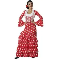 Atosa Flemish Fringes Costume Rouge XS-S Enfants