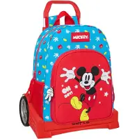 Safta Avec Trolley Evolution Le Fantastique Sac à Dos à Roulettes Mickey Mouse