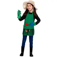 MOM I Want To Be A Gardener Junior Costume Vert 5-7 Years Enfants