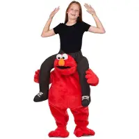 MOM Ride-on Elmo Child Costume Rouge S Enfants