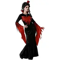 Atosa Vampire Woman Costume Rouge XS-S Enfants