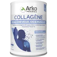 Arkopharma Collagène Peau Cheveux Os & Muscles 260 g Poudre Pour La Préparation D'Une Solution