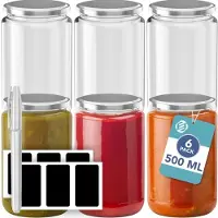 OEM Coffret de flocons d'avoine en pot en verre - idéal pour les collations du soir