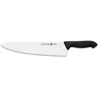 3 Claveles CUCHILLO COCINERO Proflex Negro 30 cm 12" D 3C