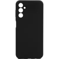 Connect Galaxy A14 4G / A14 5G Étui en silicone souple de qualité supérieure au toucher (Samsung Galaxy A14, Samsung Galaxy A14 5G), Coque pour téléphone portable, Noir