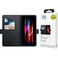 3mk Protection Wallet Case for Xiaomi 15 Pro - Wallet Case (Xiaomi 15 Pro), Coque pour téléphone portable, Noir