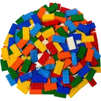 LEGO DUPLO 2x4 briques Mélange de couleurs - 3011 NOUVEAU Quantité 25x - Chaque mélange est composé individuellement