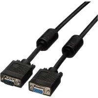Roline HD15 M/HD15 F avec noyaux de ferrite 2,0m