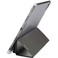 Hama « Fold Clear » avec compartiment pour stylet, pour l'iPad Pro 11 d'Apple (Apple iPad Pro 11 2024), Étui pour tablette, Transparent, Noir