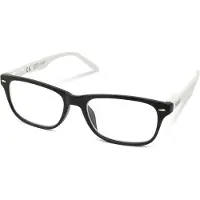 Zippo Lunettes de lecture, monture en polycarbonate noir/blanc B3 - dioptries +1,0 - 31Z-B3-WHI100