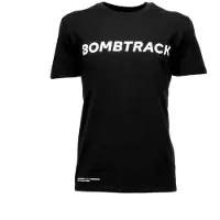 Bombtrack Logo Short Sleeve T-shirt Noir M Homme