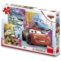 Dinotoys Puzzle 3x55 Cars Friends