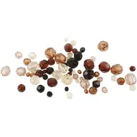 Creativ Company Mélange de perles à facettes