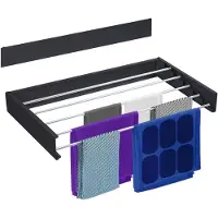 OEM Séchoir à linge pliable noir