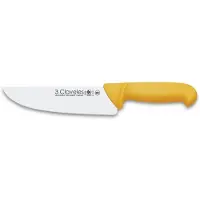 3 Claveles CUCHILLO CARNICERO ANCHO I.PL.18 cm - 7" FH 3C