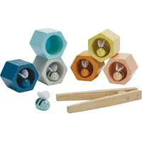 Plantoys Jouet en bois - 13 Parties - Ruches - - UneTaille - Jouets