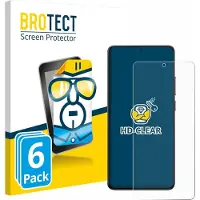 BROTECT Protection Clair (Xiaomi Poco X7 Pro), Téléphone portable : film de protection, Transparent