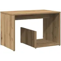 vidaXL Table d'appoint chêne artisanal 59x36x38 cm bois d'ingénierie