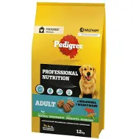 Pedigree Professional Nutrition Adult Bœuf & Légumes 12 kg de croquettes pour chiens adultes