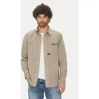 G-Star Chemise Pleated Zip Regular - Gris - Hommes